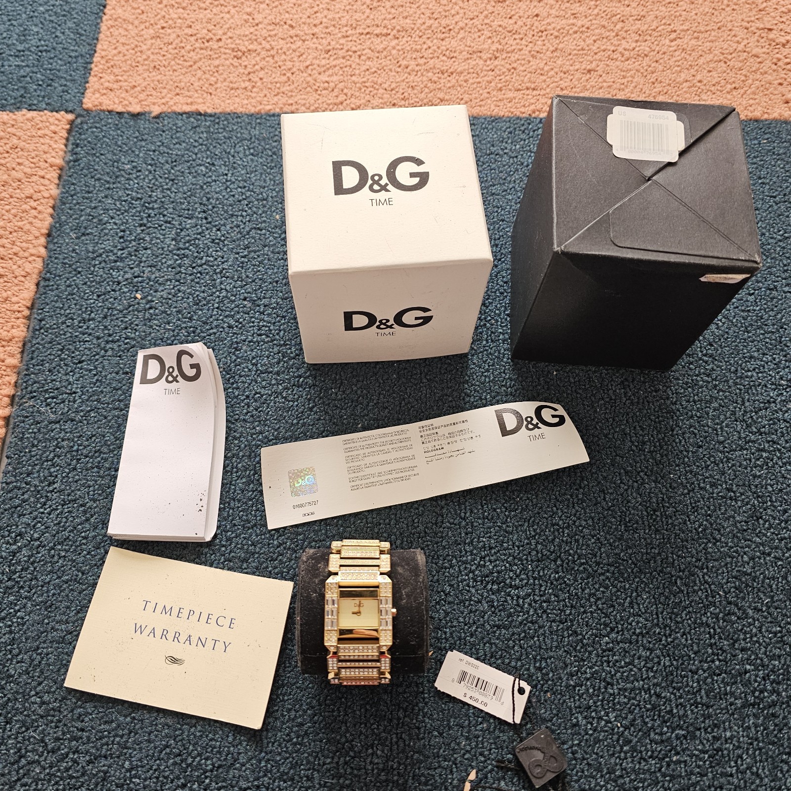 Dolce & Gabbana DW0220 Women’s Royal Watch Time Stainless Steel 3 ATM ɓ3