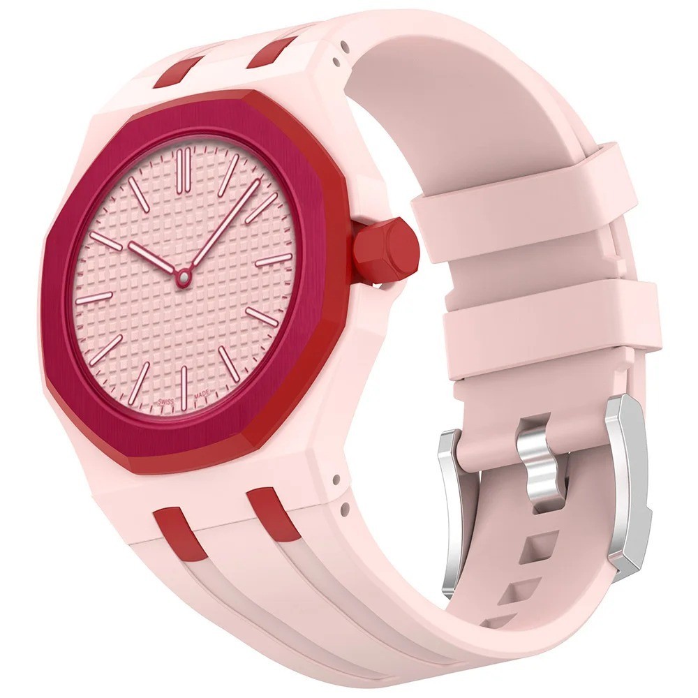 Strap For Swatch x AP Royal POP Silicone Watch Case, Changer To Wristwatch