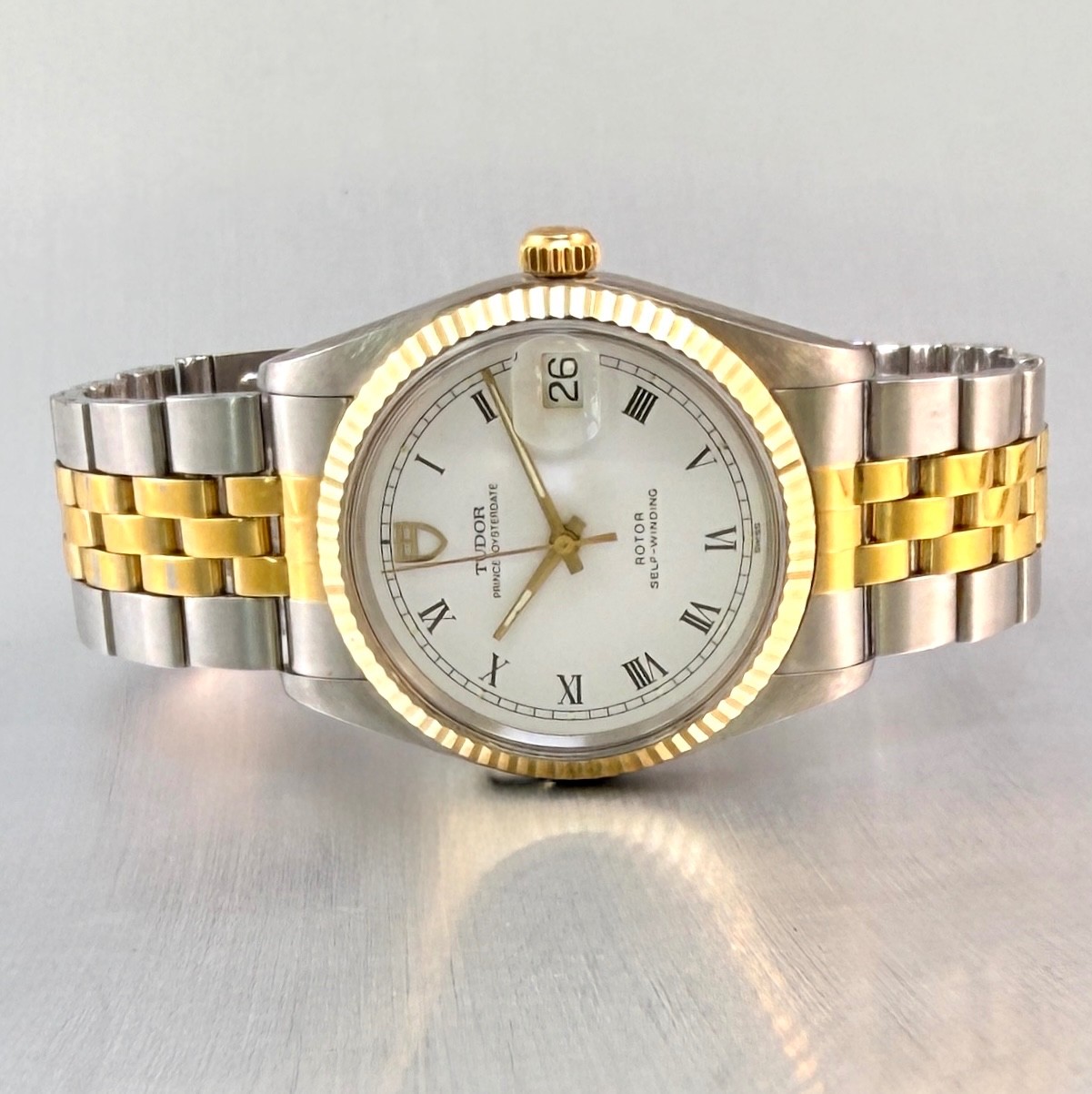 Tudor Prince Oysterdate Two-tone 74033