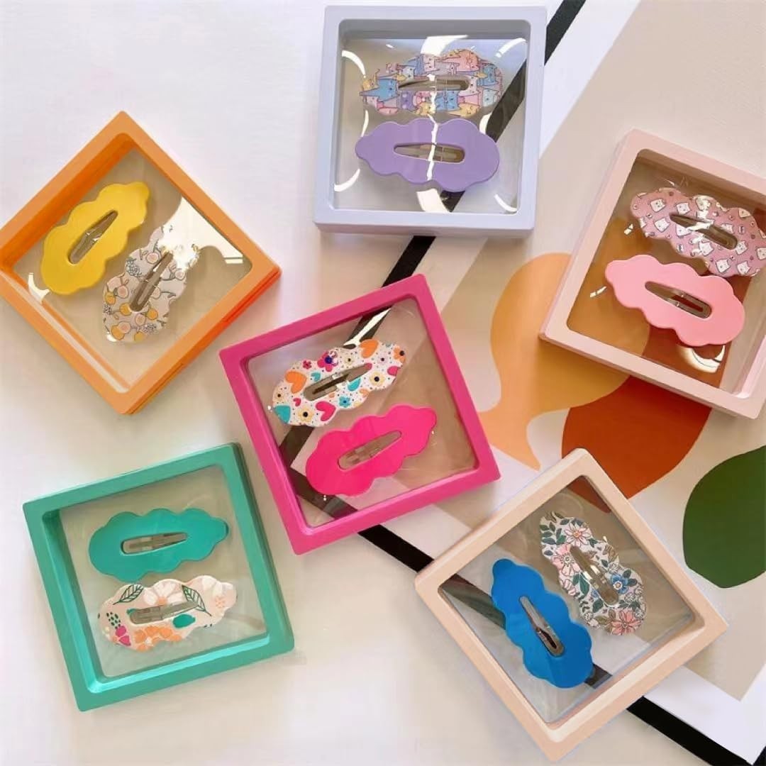 12PCS 3D Floating Frame Display Stand, Jewelry Box, Gift Box, Ornament Organi…