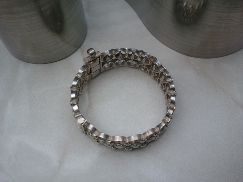 ▄▀▄ beautiful children’s bangle e.g. baptism ▀ real silver ▀ bracelet with hinge ▄▀▄