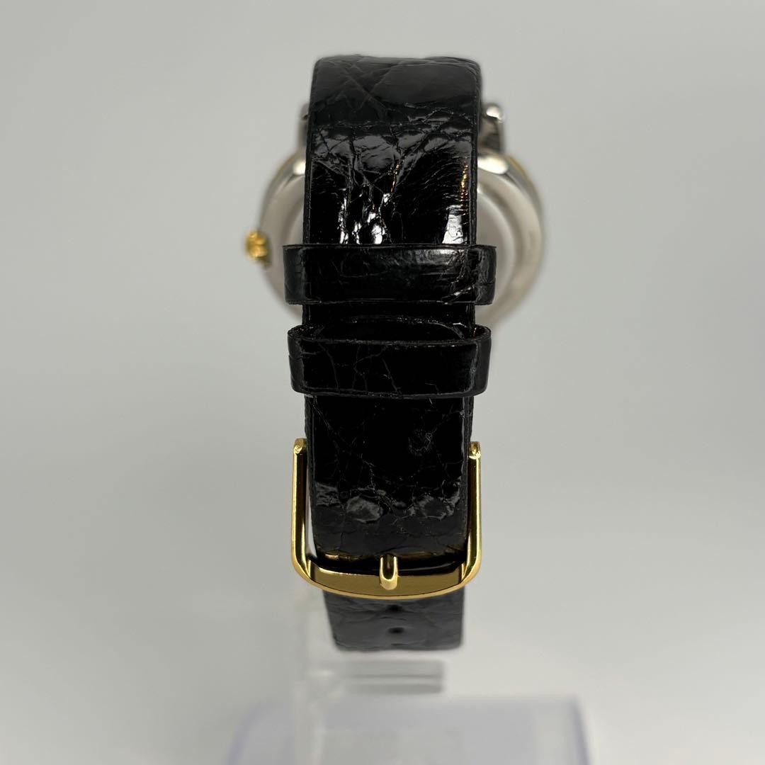 Rare WITTNAUER 1980s Quartz Watch Golf Club Hands Dimple Dial New Battery Tested