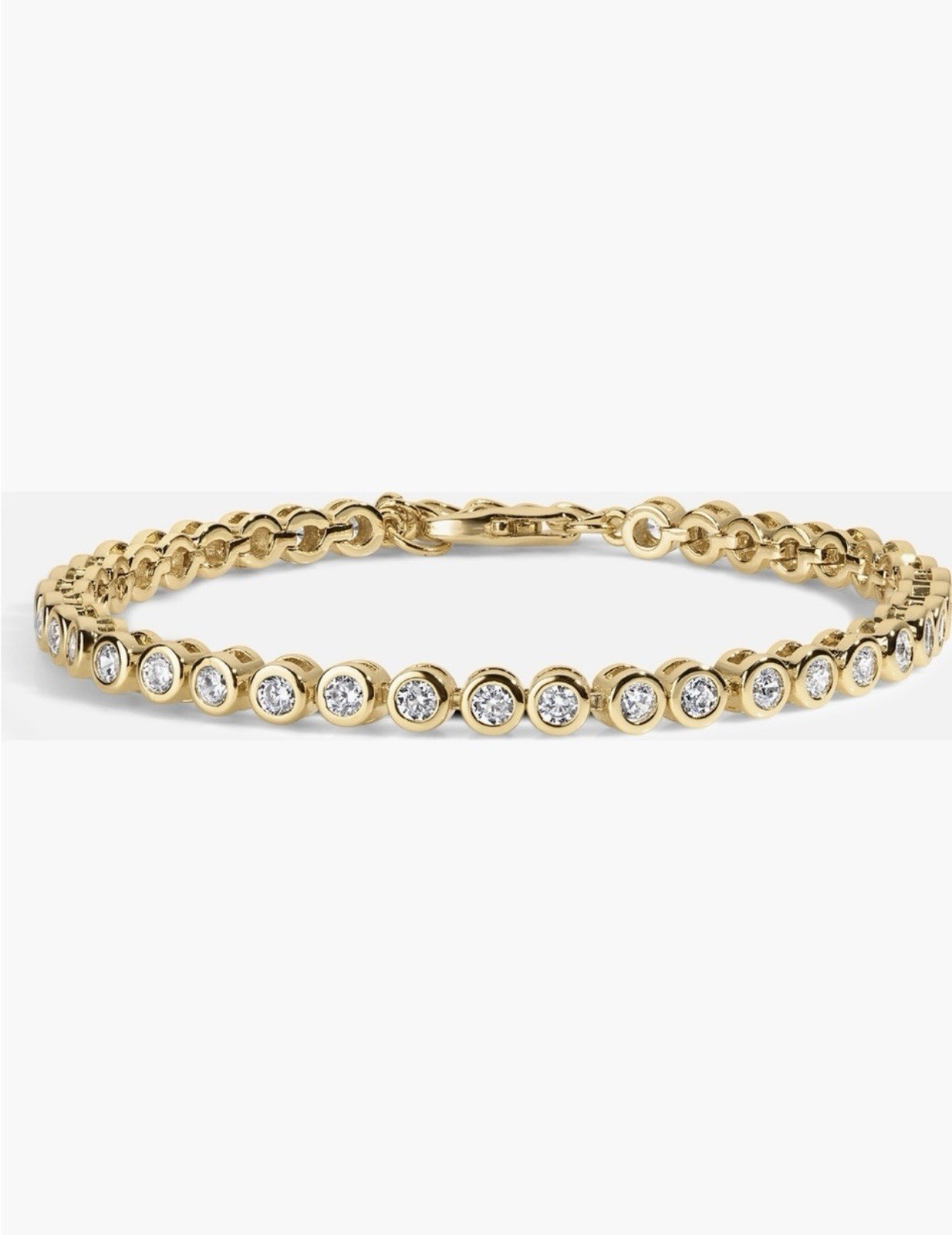 Electric Picks Mini Jewel Bezel Tennis Bracelet