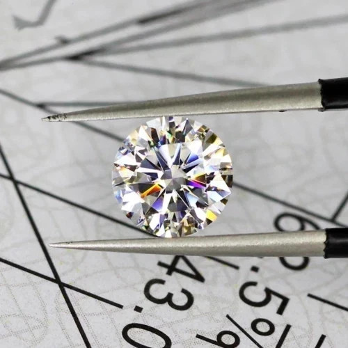 10 Pcs Natural White Diamond Round Cut VVS1 D Grade 6 MM Certified Loose Gems