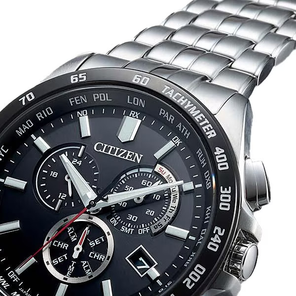 CITIZEN COLLECTION CB5874-90E Eco-Drive Radio Chronograph Men’s Watch