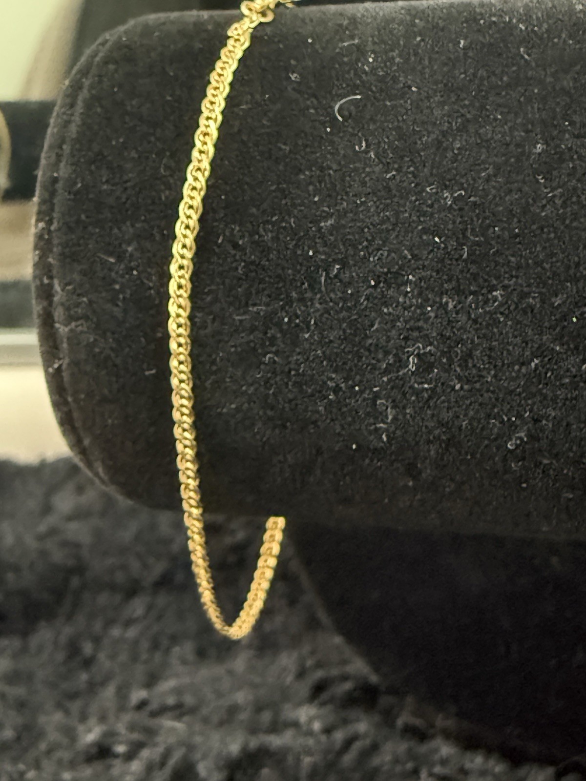 10K Double Cuban Link Solid Gold Yellow Bracelet 6” Inch 1.5mm New 10kt Stacker