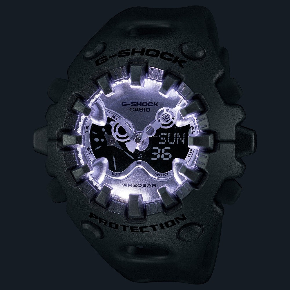 CASIO G Shock GA V01 SERIES GA V01A 8AJF Silver Dial Brand New Watch Men’s