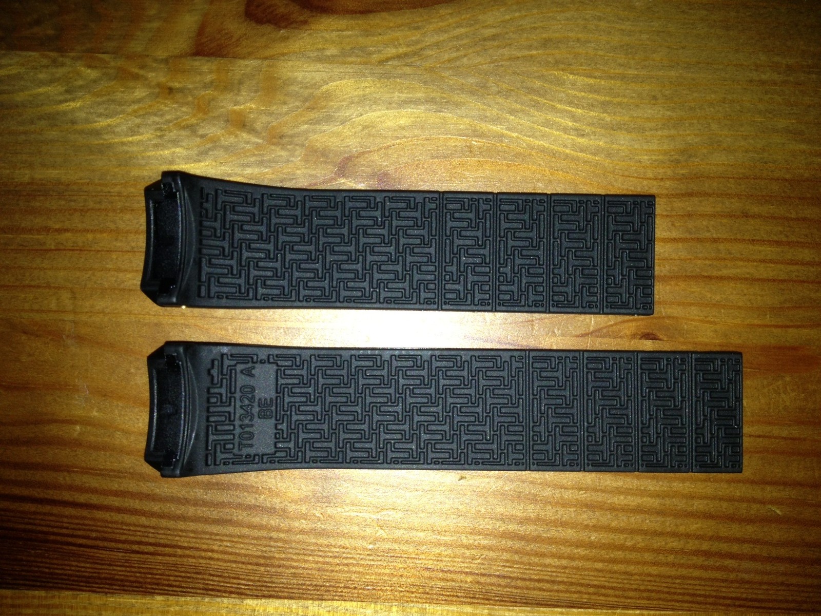 Tissot T-TOUCH 21mm EXPERT BLK Rubber.silicon Band.strap.bracelet without buckle