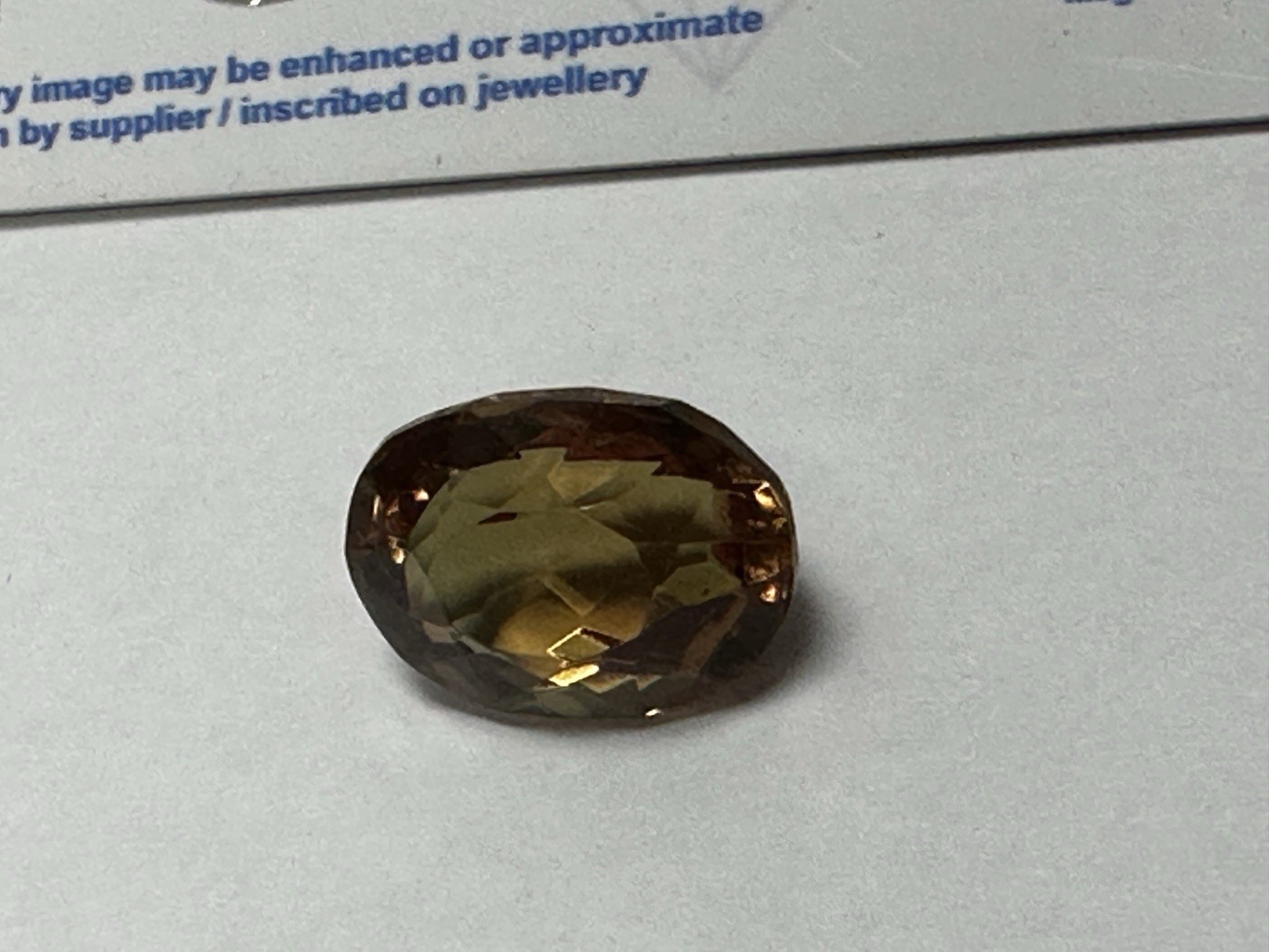 Zultanite Loose Stone 12 ct Oval Cut Faceted Color Changing Gemstone