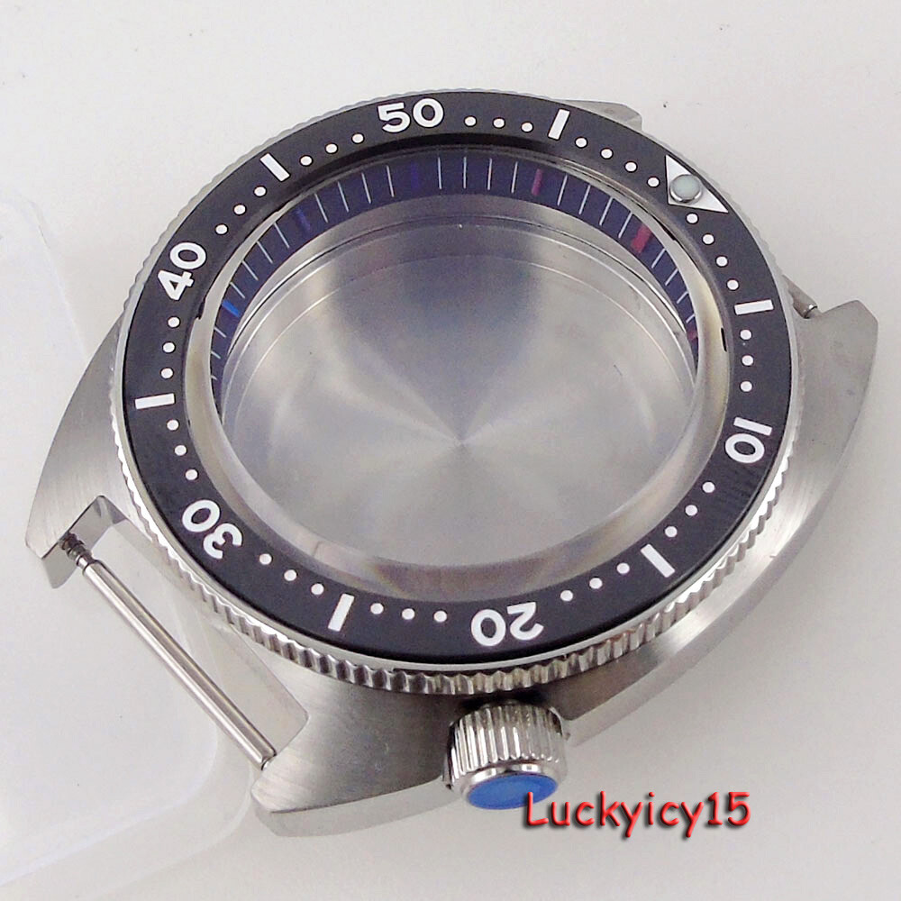 41mm Watch Case Fit for NH35 NH36 PT5000 ETA 2824 ST2130 Movement Domed Sapphire