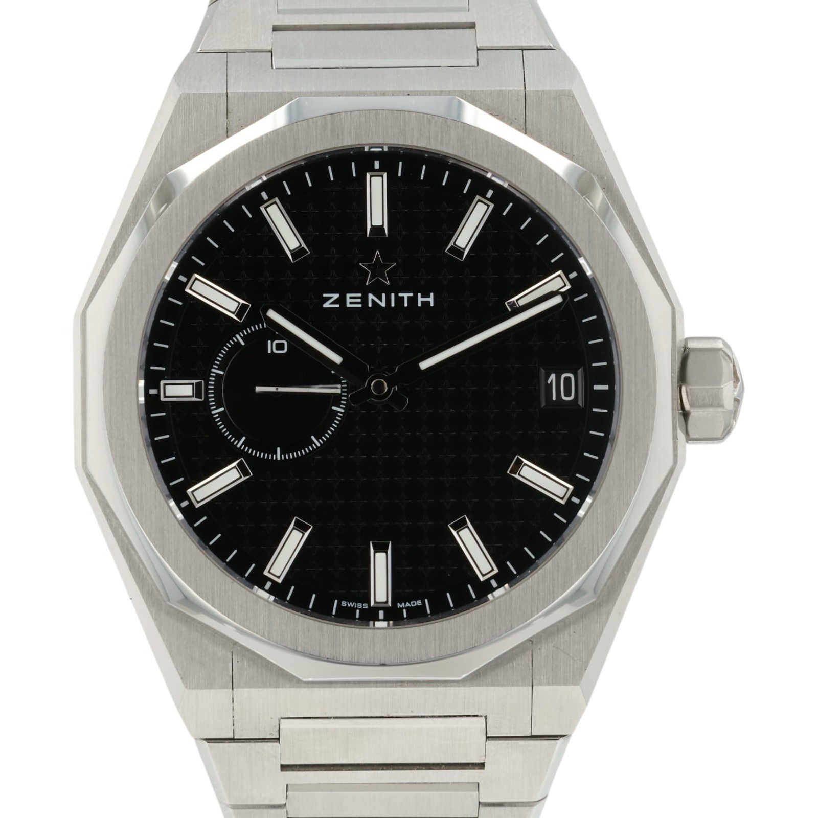 Zenith Defy Skyline Black Dial Stainless Steel 41mm Automatic Men’s 03.9300.3620