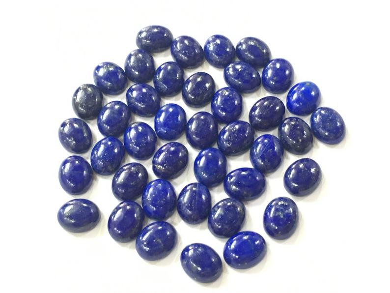 Natural Lapis LazuliOval Cabochon Loose Gemstones 3x5mm to 13x18mm Oval Cabochon