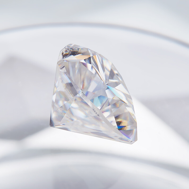 White D Color Trillion Cut VVS1 Moissanite Stone Loose Diamond With Certificate