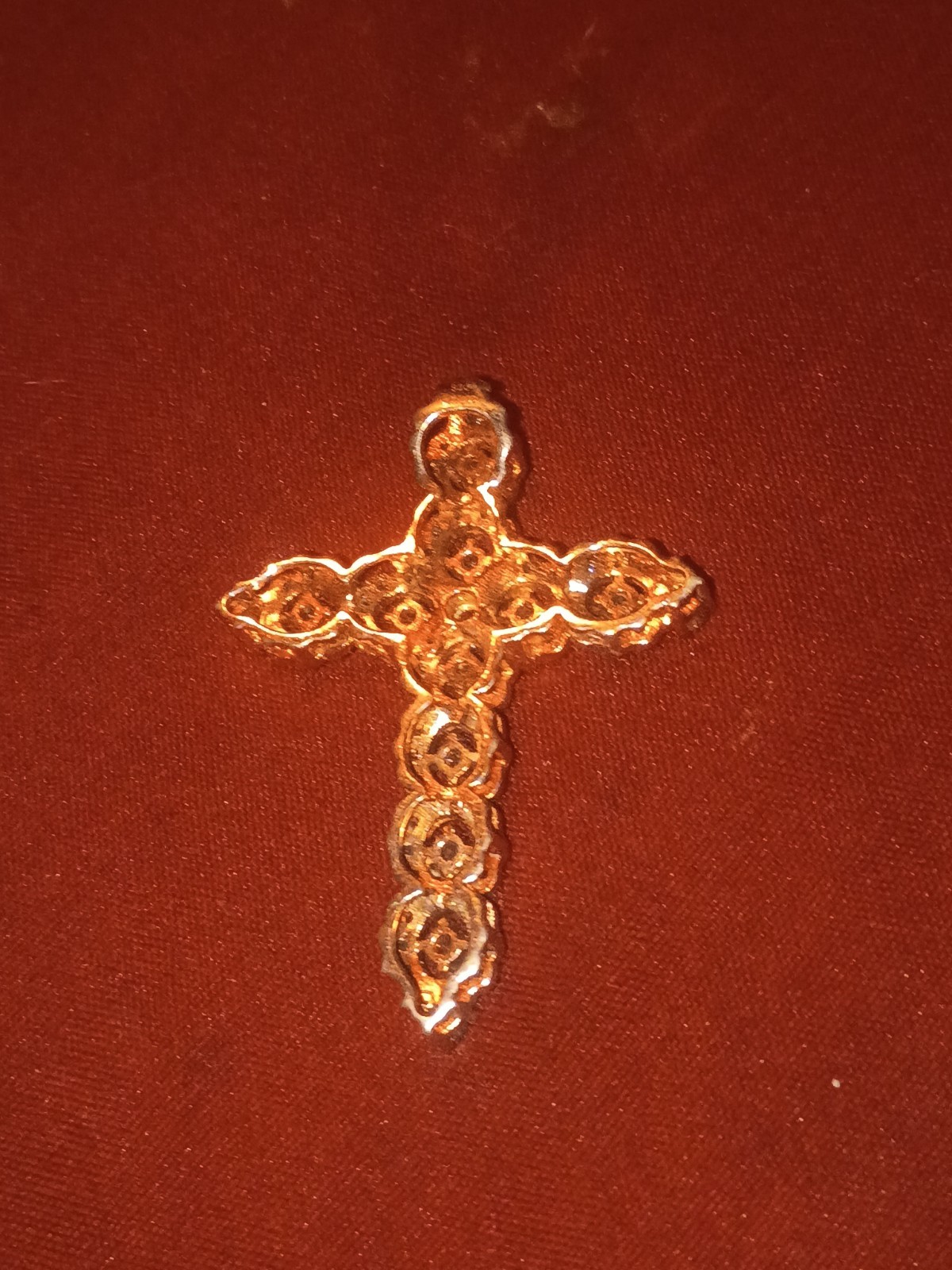 Sterling Silver with Gold Plating, CZ Crucifix Pendant – Catholic, Religious