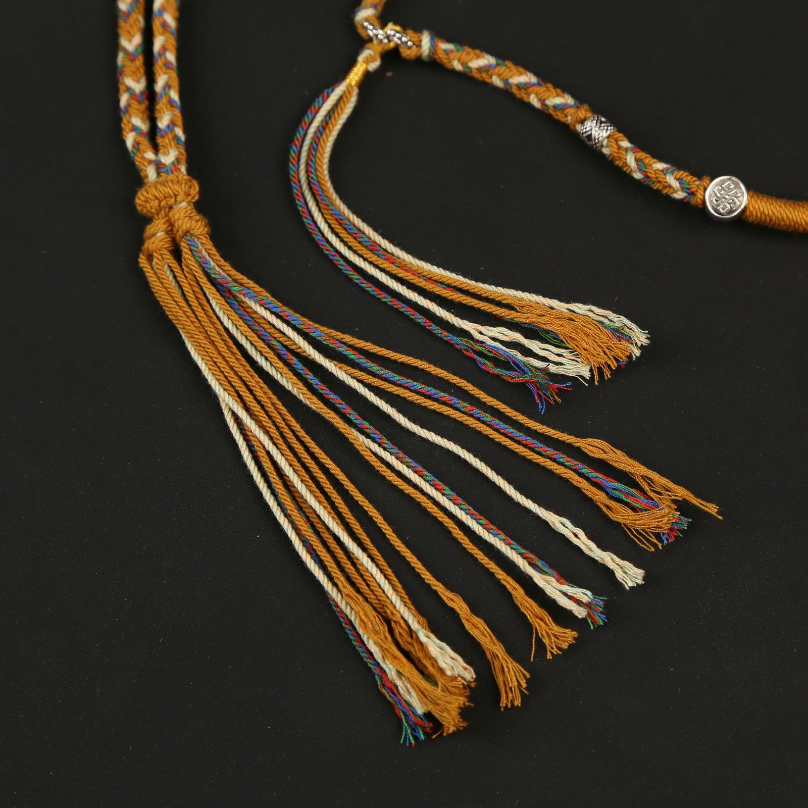 Tibetan Pendant Wuye Thangka Hand-woven Men’s Body Protection Necklace
