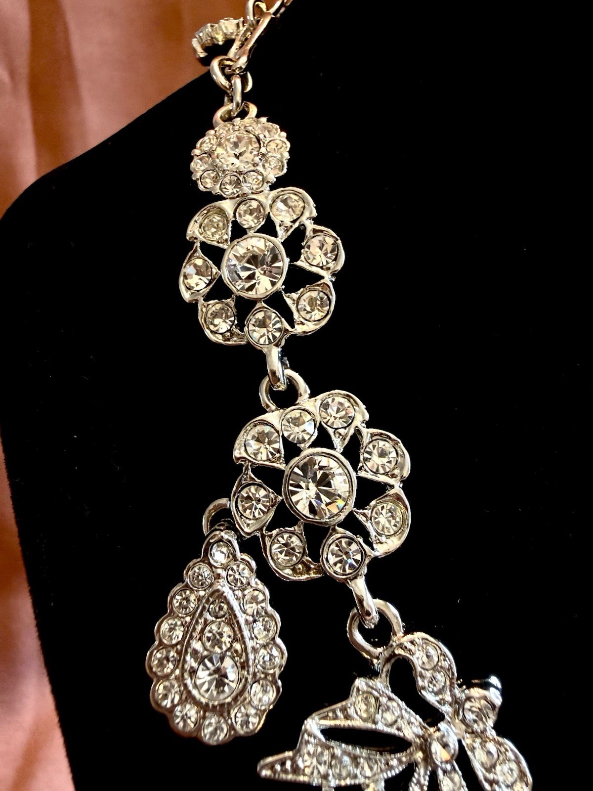 KJL Let Them Eat Cake Full Necklace Marie Antoinette Liz Taylor Kenneth Jay Lane