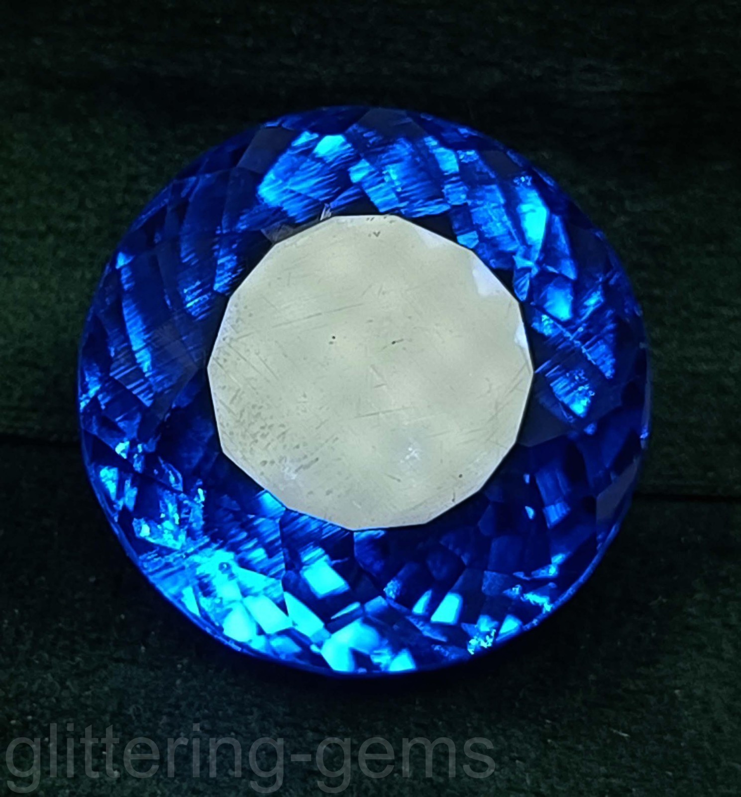 367.30 Carat Natural Royal Blue Sapphire Round Shape IGL Certified Gemstone 5DNZ