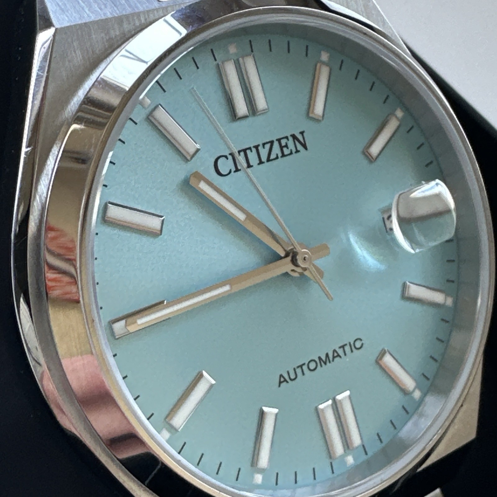 Citizen Men’s Tsuyosa Automatic Blue Stainless Steel Date Watch 40MM NJ0151-53M