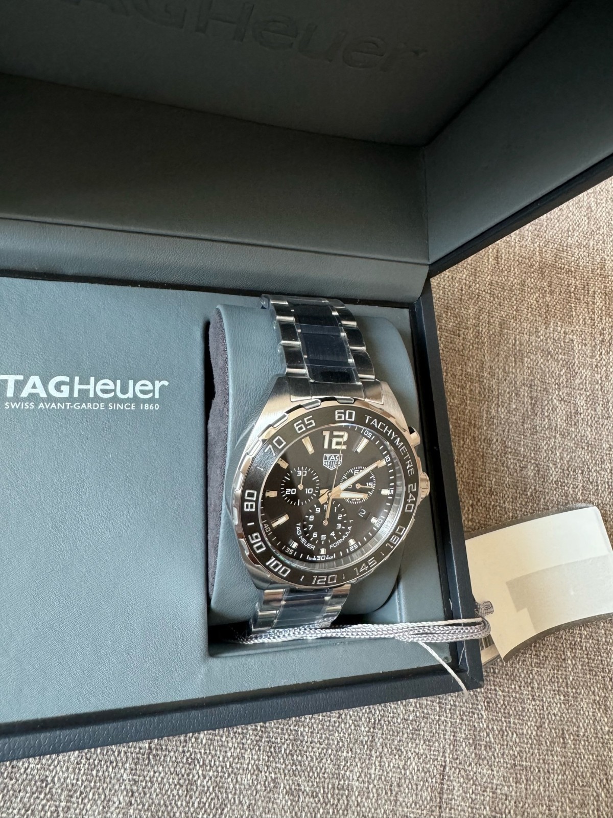 TAG Heuer Formula 1 Quartz Chronograph Grey Dial Men’s Watch CAZ1011.BA0842