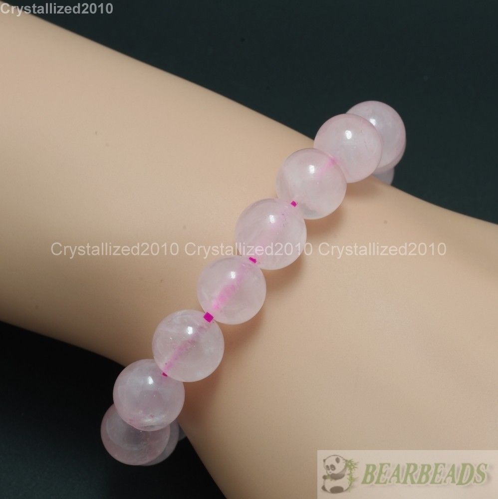 Handmade 6mm Mixed Natural Gemstone Round Beads Stretchy Bracelet Healing Reiki