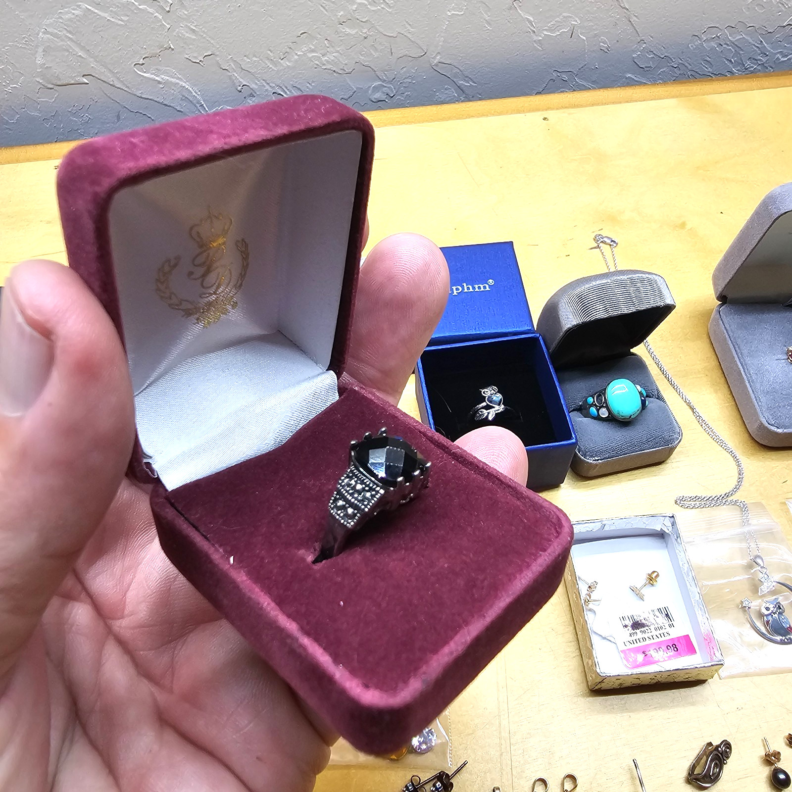 Sterling Silver & Turquoise Jewelry Lot – Please Read Description!