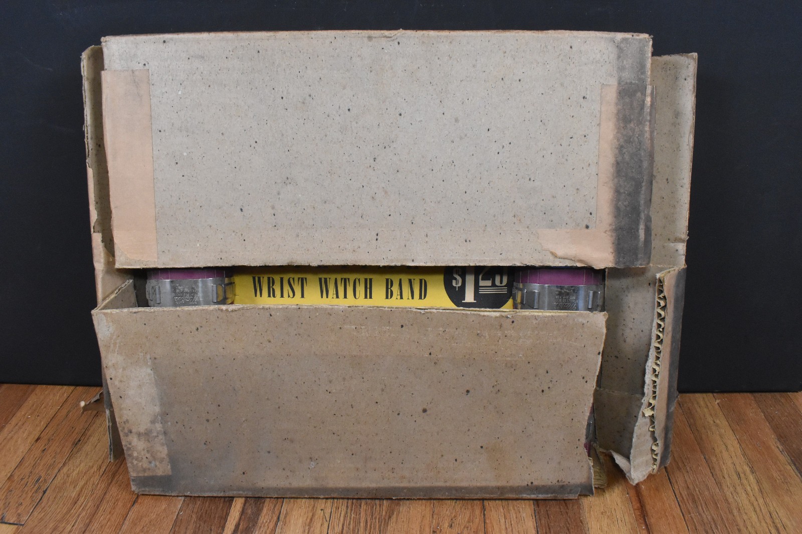 Vintage Marts Wrist Watch Countertop Advertising Store Display Sign in Box NOS