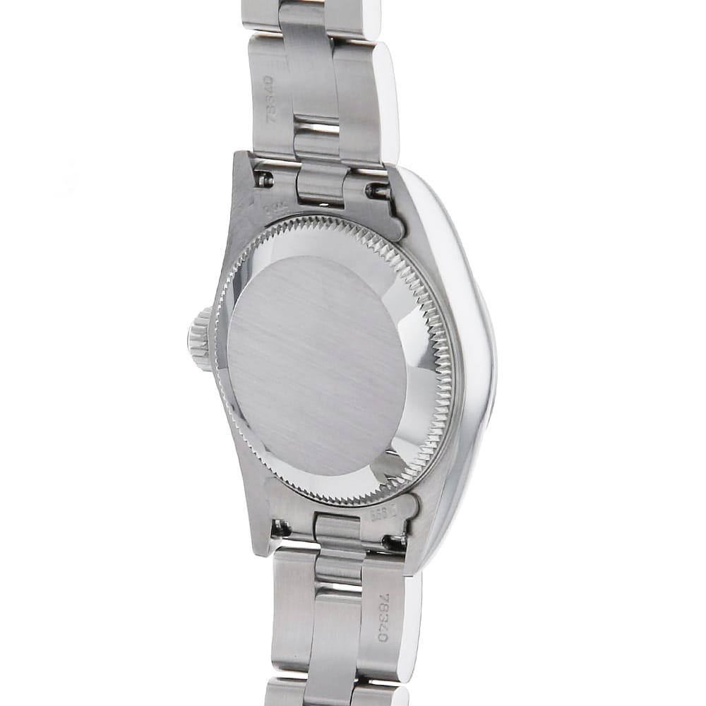 ROLEX Oyster perpetual 67180 pink 369 white bar S Number second hand Women