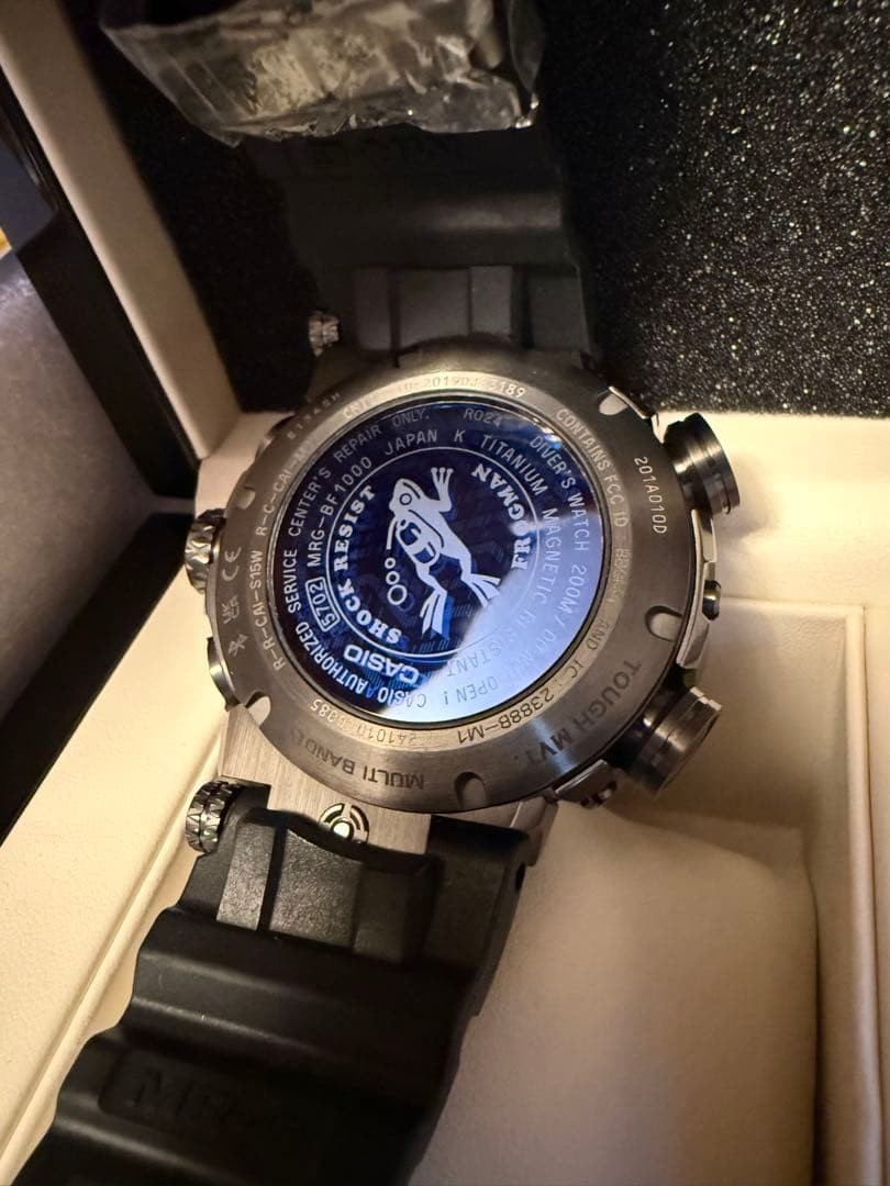 CASIO G SHOCK MR G FROGMAN MRG BF1000R