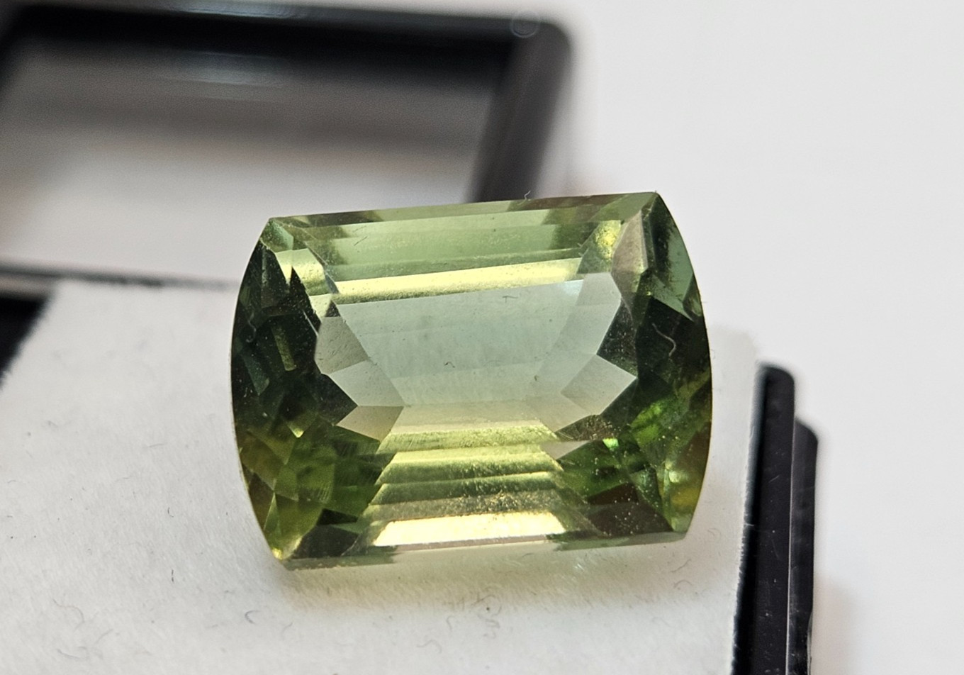 Bi-Colour Tourmaline Cushion Cut 11-12 Ct GEMSTONE For Ring & Stud Making FR-479