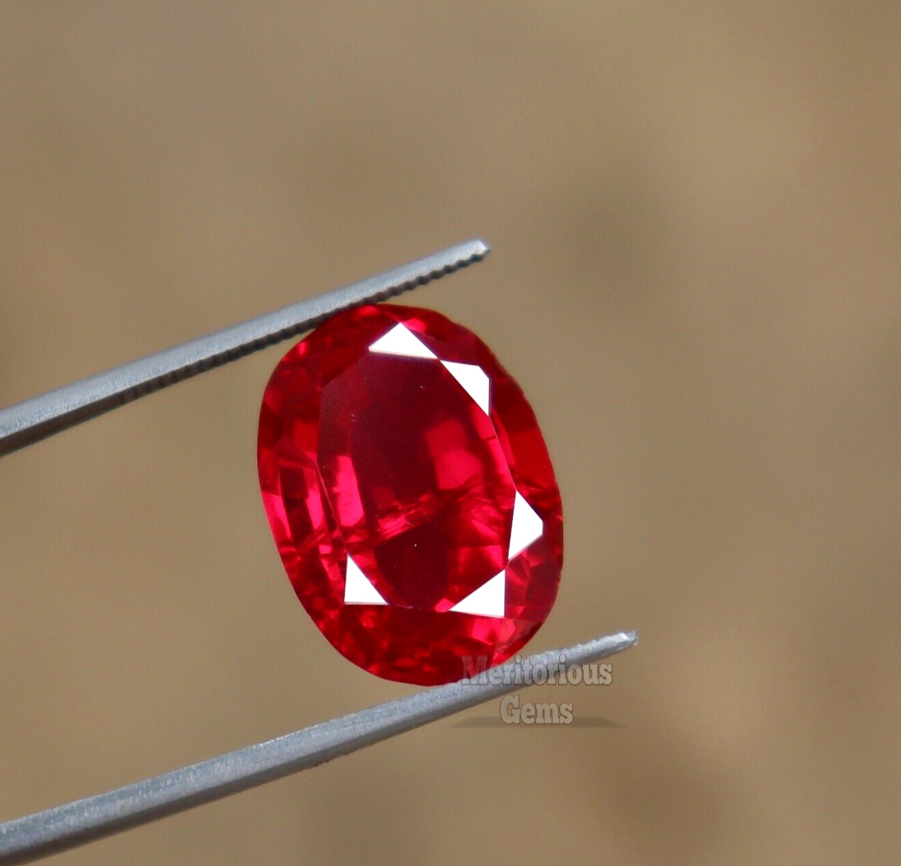 Natural Red Ruby Oval Cut 10-12 Ct Certified Loose Gemstone Best Offer