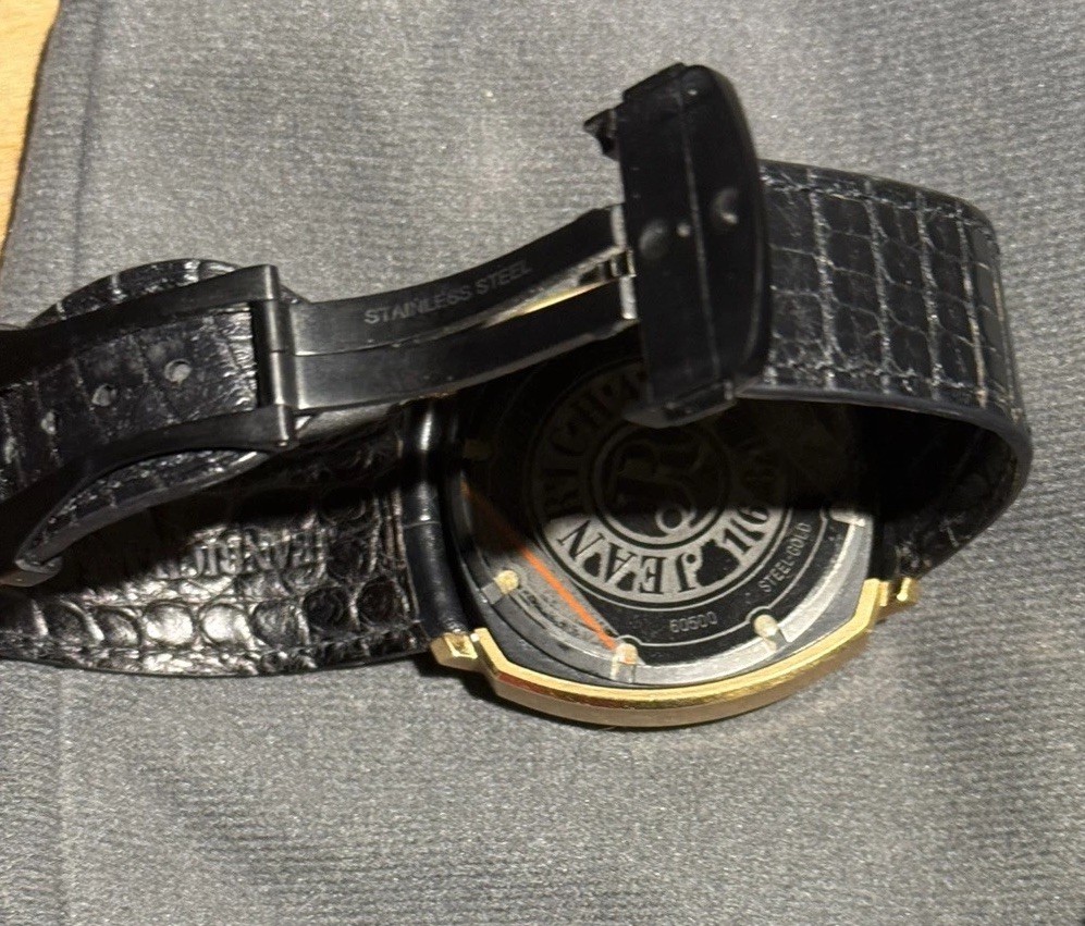 JeanRichard Terrascope Watch Rose Gold Steel Automatic 44mm 60500-56-207-BB60
