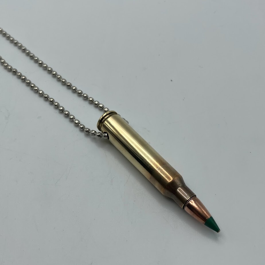 Bullet Necklace, Military, Police, Hunting and Shooting