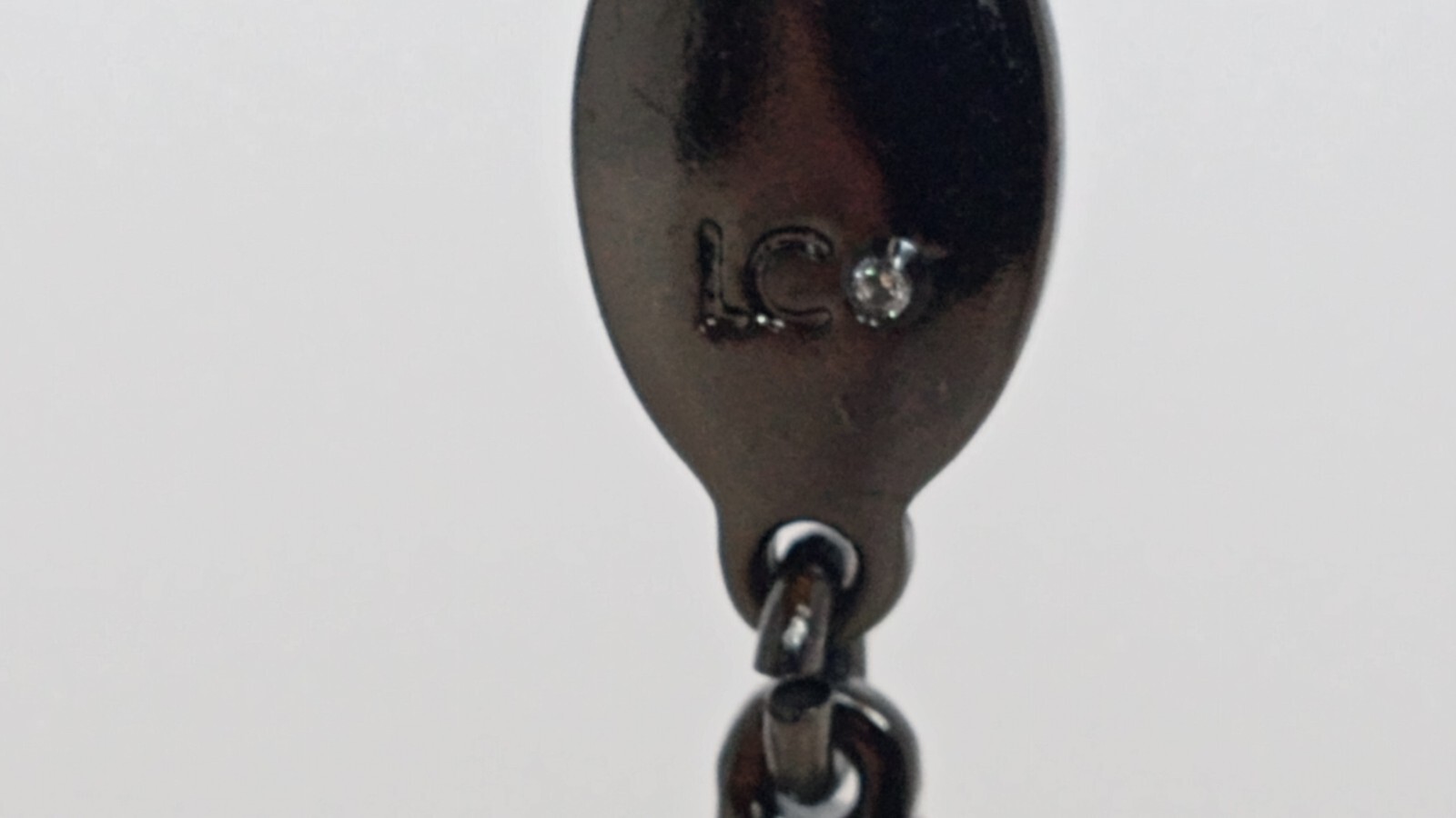 LC Liz Claiborne Chandelier Statement Earrings Black Gray & Yellow Glass 3.5 in
