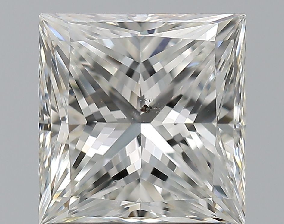 Princess Cut 2 Carat Cert. GIA Natural Mined Diamond Loose G color SI1 clarity