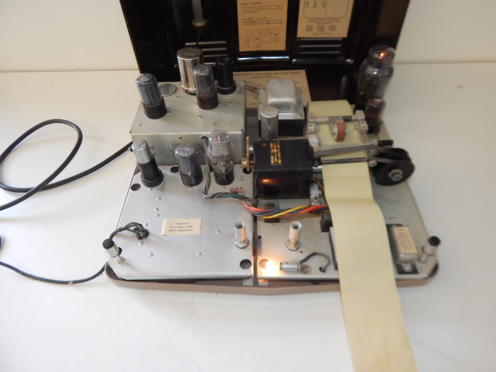 Paulson Precision Printer Time-O-Graf Watchmakers Tool Instrument Tube (PRH38)
