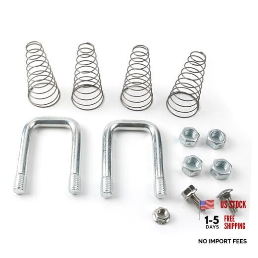 1900-2-1600 Replacement Safety Chain U-Bolt Kit Fits B&W Gooseneck Hitches