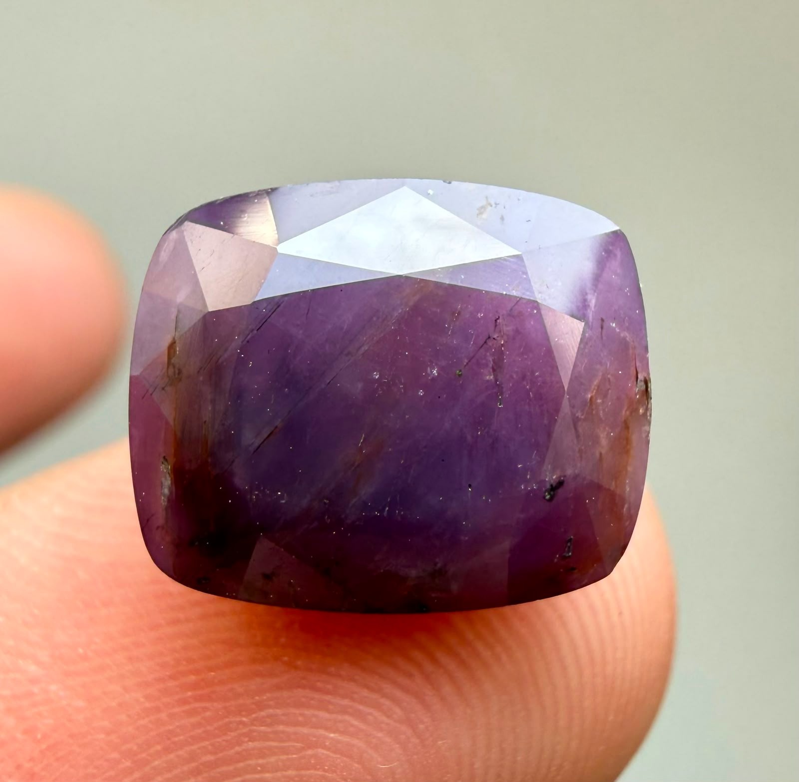 Natural 7.60 Ct Ruby Loose Gemstone Faceted