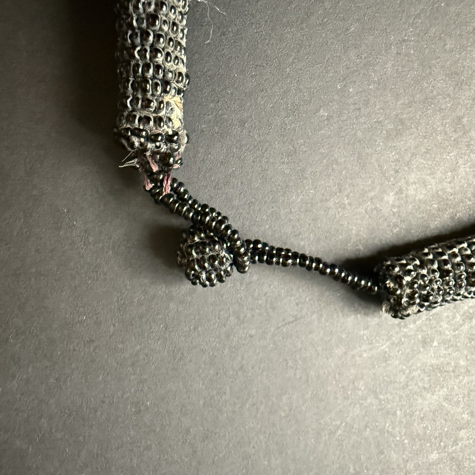 Vintage Handmade African Maasai Necklace • Global/ Ethnic Beaded Jewelry