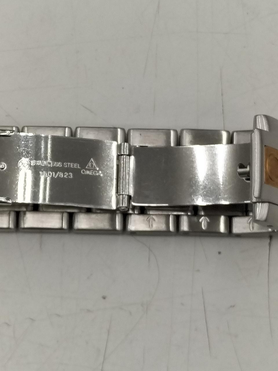 Omega Seamaster Quartz Mens Watch Ref 196.1501 Stainless Steel From Japan