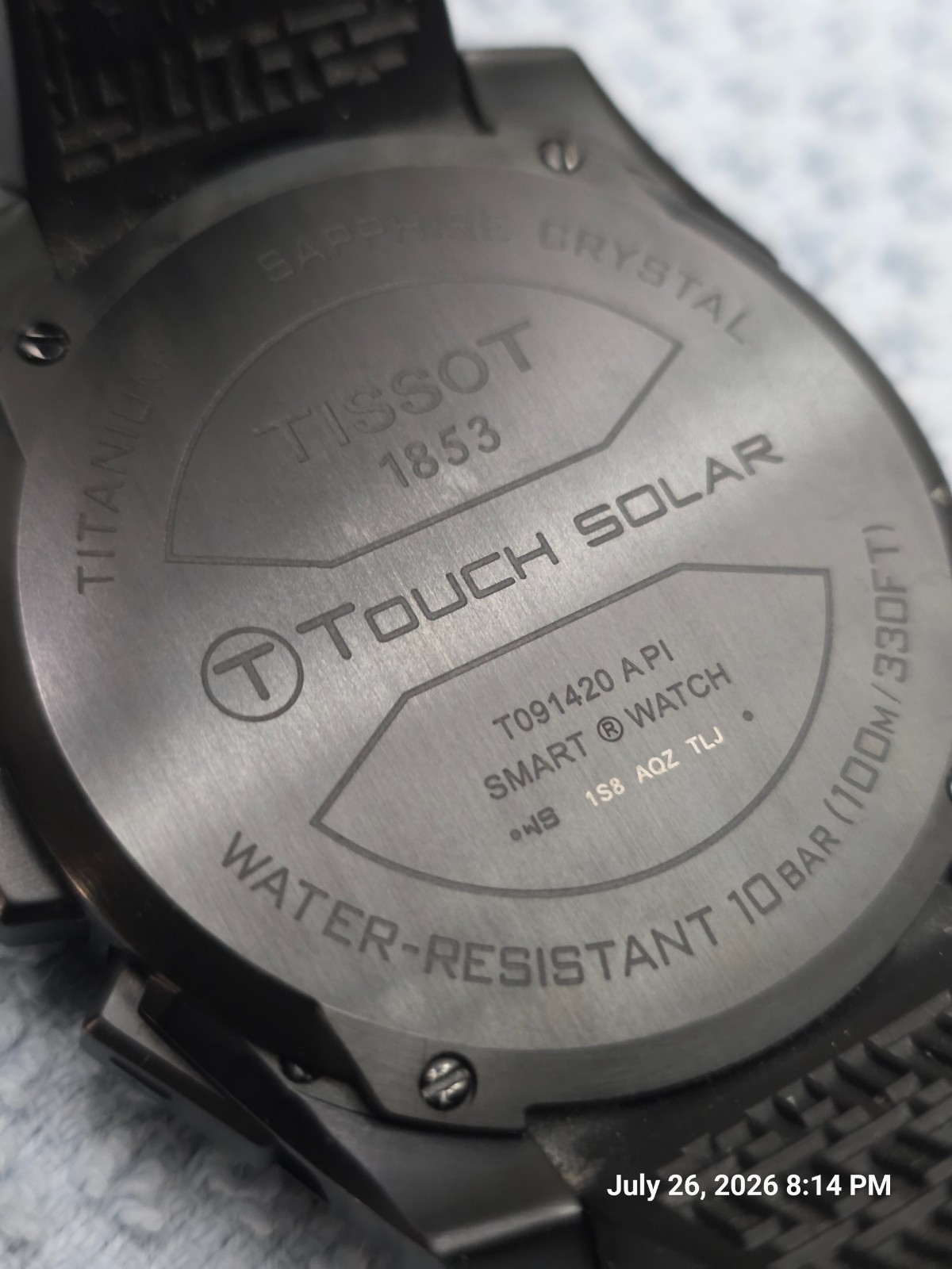 Tissot T-Touch Men’s Black Watch – T091.420.47.057.01