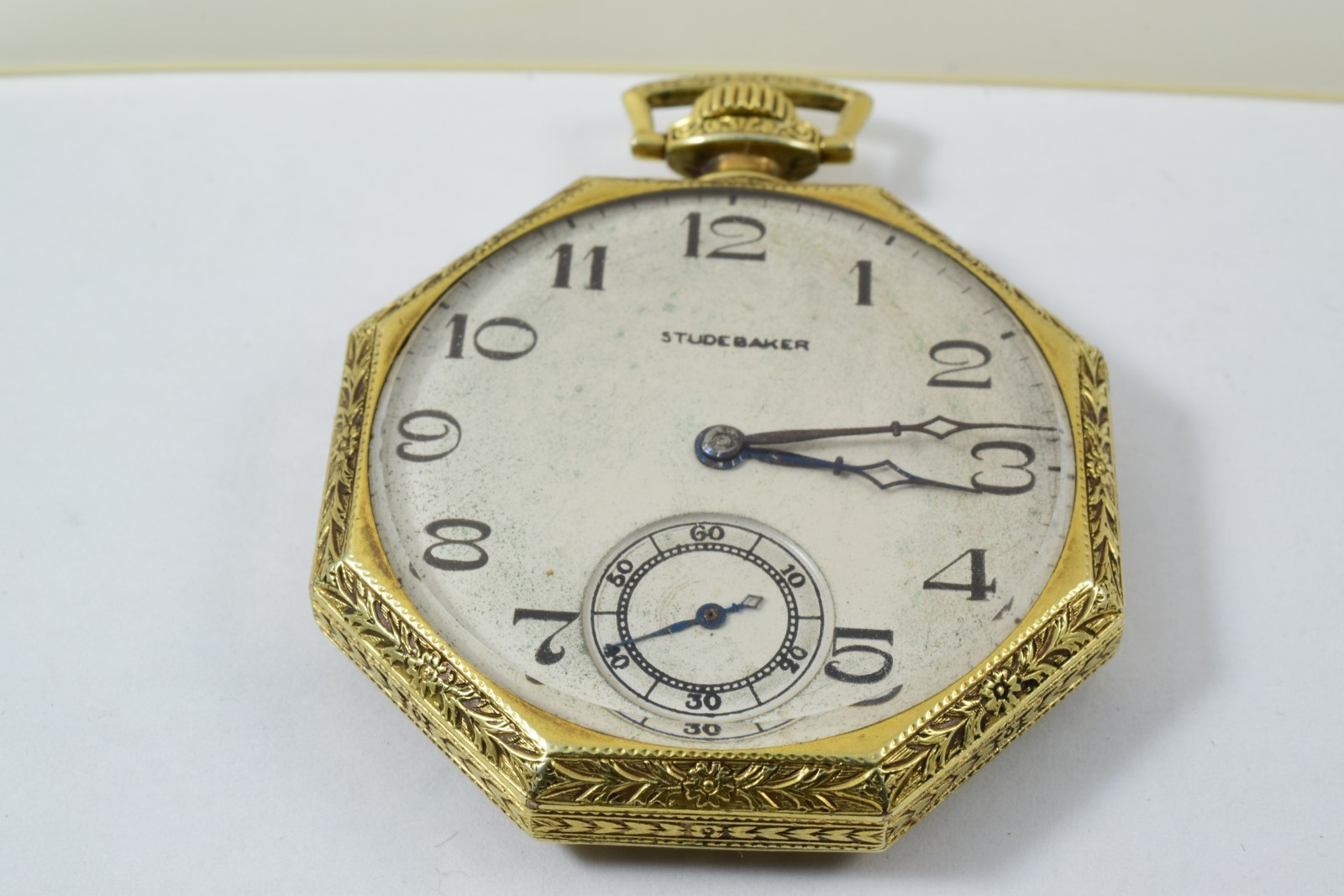 1924 South Bend 12s 14Gold-Filled 21j Studebaker Model 1 Pocket Watch