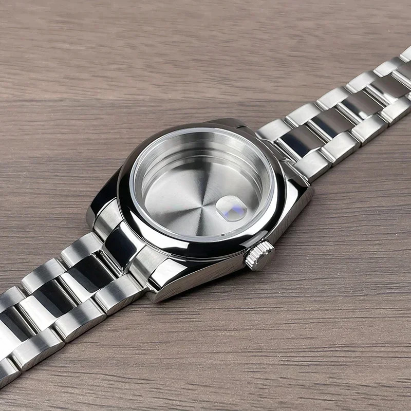 36mm/39mm NH35 NH36 DJ Case Stainless Steel Sapphire Glass SK DJ Mod Parts Case