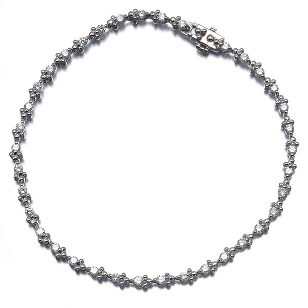 Diamond 1.15ct Bracelet 850 Platinum