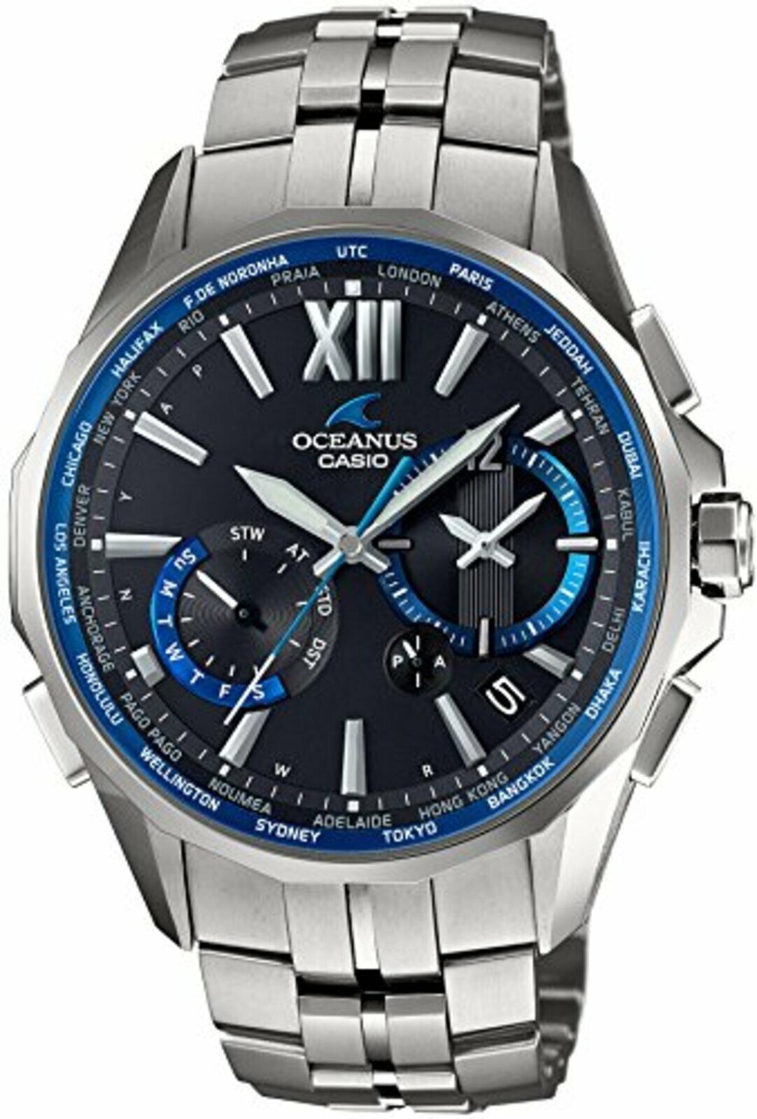 Casio OCEANUS OCW-S3400-1AJF MANTA men’s watch Tough MTV