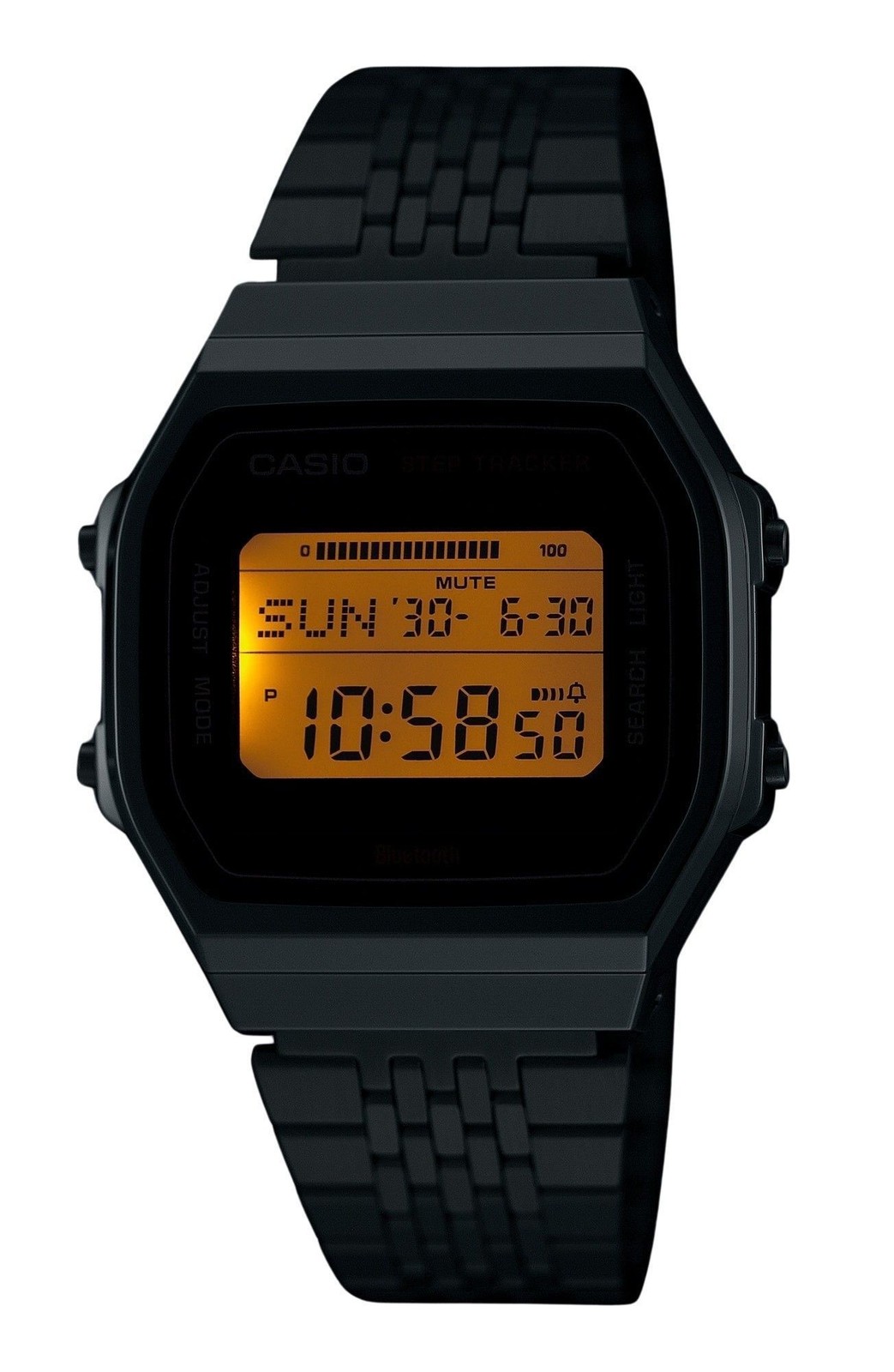 Casio Vintage Smartphone Link Stainless Steel Quartz ABL-100WE-1A Unisex Watch