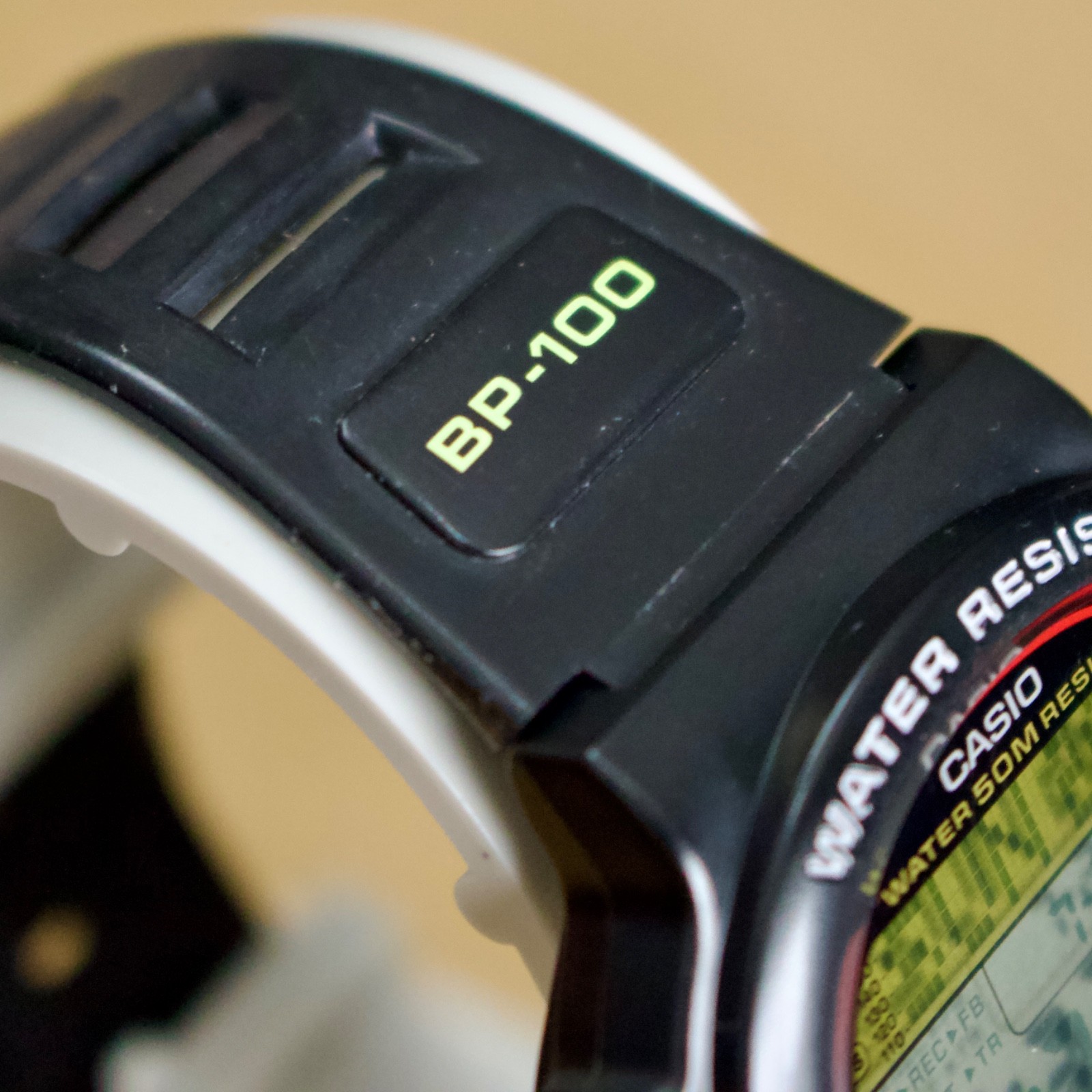 NOS Casio BP-100 1991 Blood Pressure Monitor Digital Wrist Watch 900 Japan Boxed
