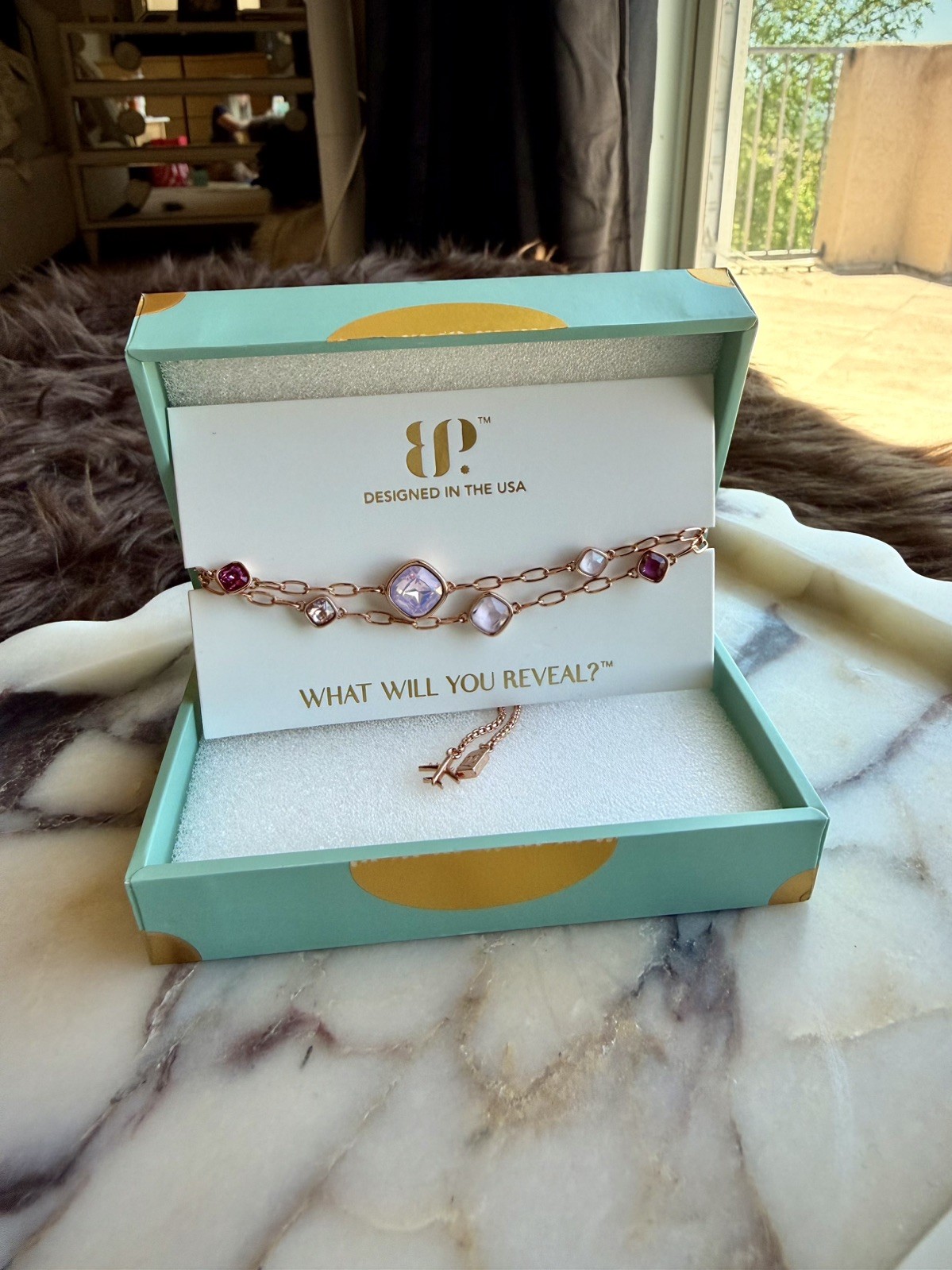 BP Jewel Candy World Class Diva Tahiti Paradise Rose Gold Bracele