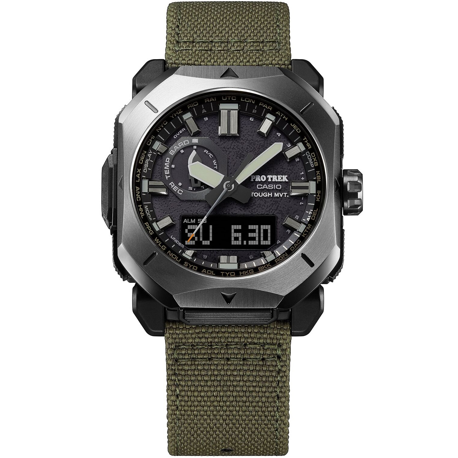 Casio Pro Trek PRW-6900YB-3JF Quartz Gray Dial 44.8 mm Watch