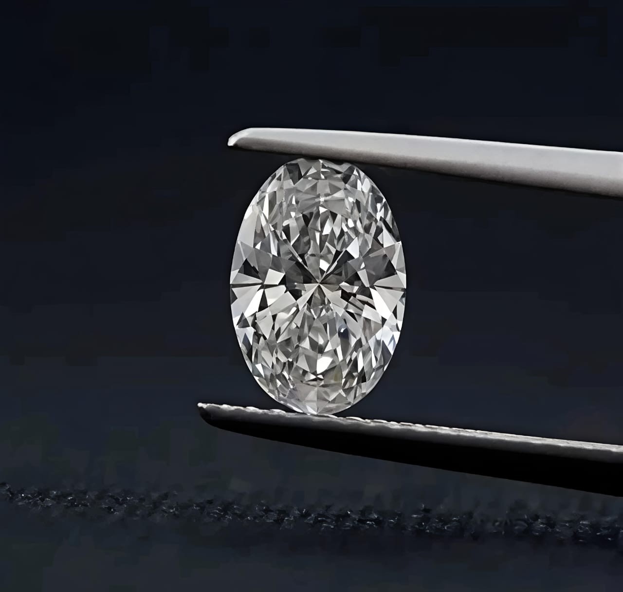 6.40 CT Oval Cut VVS1, D-E Grade Lab Grown Diamond 10×14 mm Gemstone +Gift