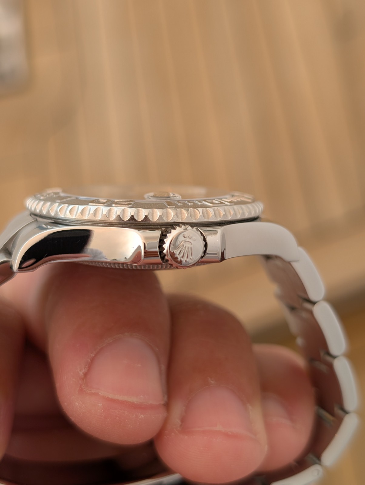 2020 Rolex Yacht-Master 37mm 268622 Rhodium Dial with Platinum Bezel